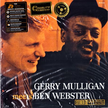 MULLIGAN, GERRY & BEN WEBSTER - MULLIGAN MEETS WEBSTER (1 LP) - ANALOGUE PRODUCTIONS - 200 GRAM PRESSING - WYDANIE AMERYKAŃS