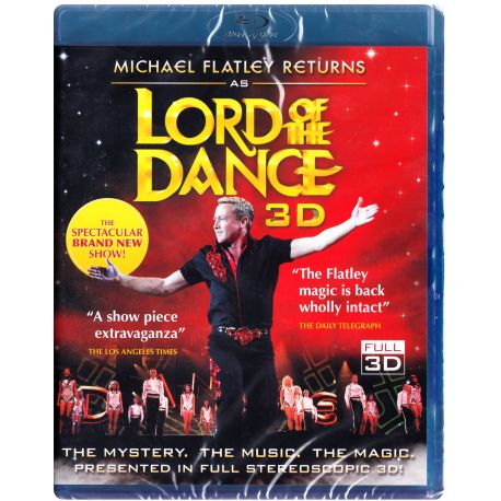 FLATLEY, MICHAEL - MICHAEL FLATLEY RETURNS AS LORD OF THE DANCE 3D (1 BLU-RAY)