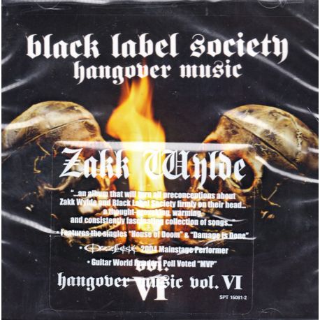 BLACK LABEL SOCIETY - HANGOVER MUSIC VOL. VI (1 CD) - WYDANIE AMERYKAŃSKIE