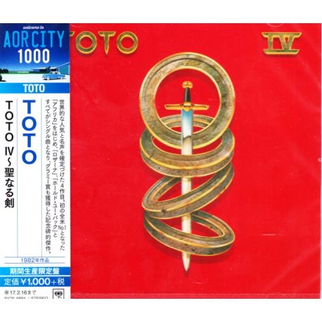 TOTO - IV (1 CD) - WYDANIE JAPOŃSKIE