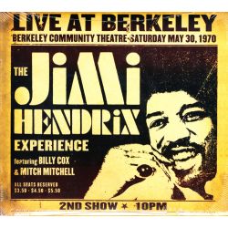 HENDRIX, JIMI EXPERIENCE - LIVE AT BERKELEY (1 CD) - WYDANIE AMERYKAŃSKIE