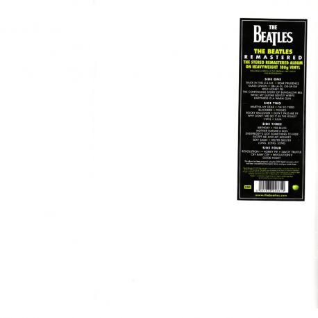 BEATLES, THE - THE BEATLES A.K.A. WHITE ALBUM (2LP) 