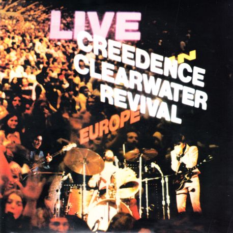 CREEDENCE CLEARWATER REVIVAL - LIVE IN EUROPE (2 LP) - 180 GRAM PRESSING - WYDANIE AMERYKAŃSKIE