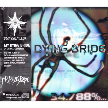 MY DYING BRIDE - 34.788%... COMPLETE (1 CD)