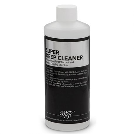 MOBILE FIDELITY - SUPER DEEP CLEANER 16OZ. [FLUID DO MYCIA PŁYT ANALOGOWYCH W MYJKACH PŁYT WINYLOWYCH](454ML) 