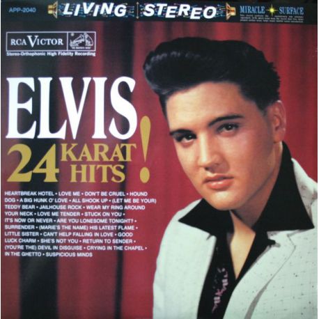 ELVIS - 24 KARAT HITS! (3 LP) - AP EDITION - 180 GRAM PRESSING - WYDANIE AMERYKAŃSKIE