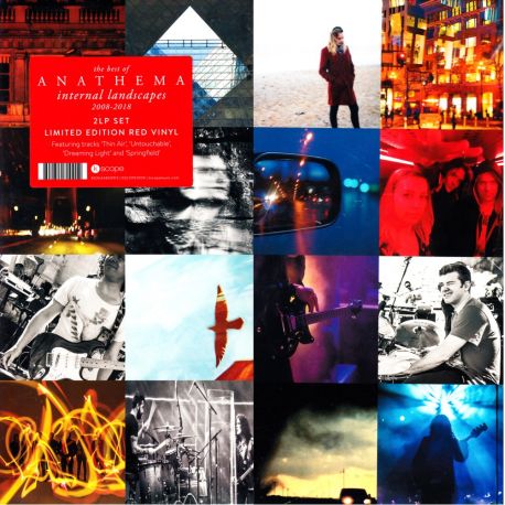 ANATHEMA - INTERNAL LANDSCAPES 2008-2018 (THE BEST OF) (2 LP) - LIMITED EDITION RED VINYL