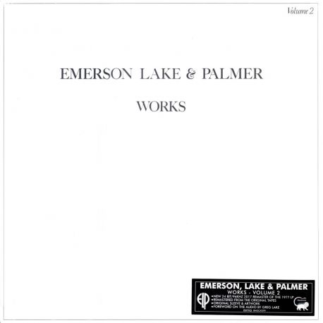 EMERSON LAKE & PALMER - WORKS: VOLUME 2 (1 LP) 