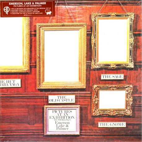 EMERSON LAKE & PALMER - PICTURES AT AN EXHIBITION (1 LP) 