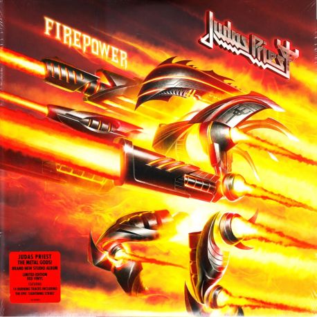 JUDAS PRIEST - FIREPOWER (2 LP) - LIMITED RED VINYL EDITION