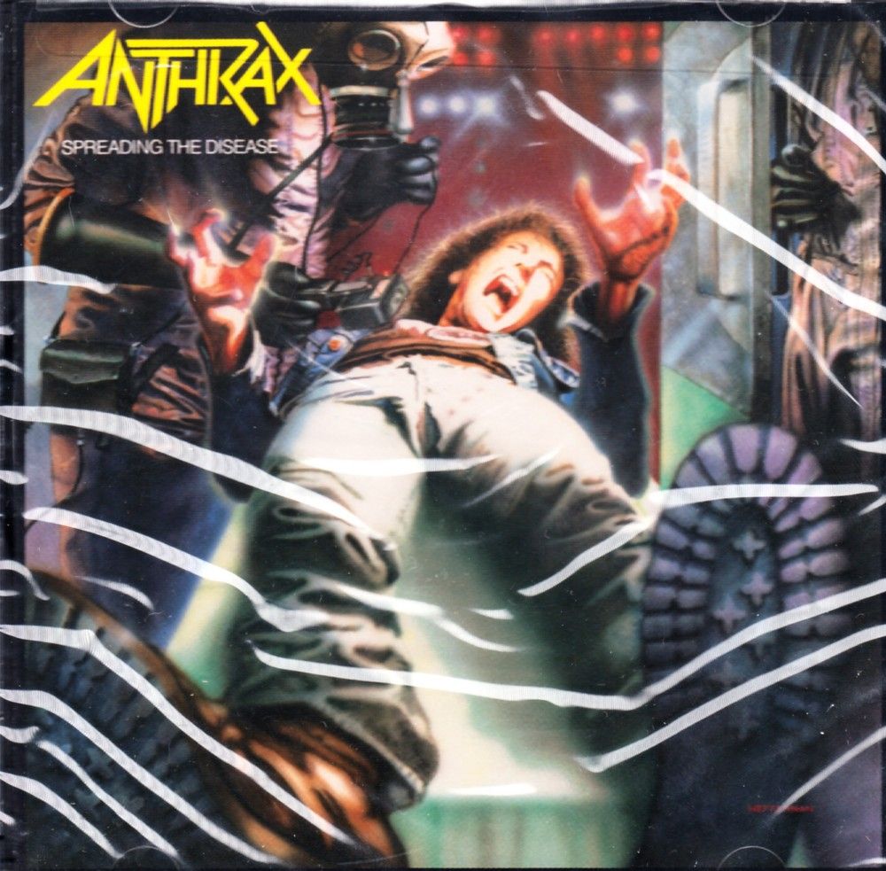 ANTHRAX/Spreading the Disease 狂気のスラッシュ感染 国内盤帯