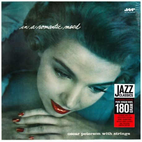 PETERSON, OSCAR - IN A ROMANTIC MOOD: OSCAR PETERSON WITH STRINGS (1 LP) - JAZZ WAX EDITION - 180 GRAM PRESSING
