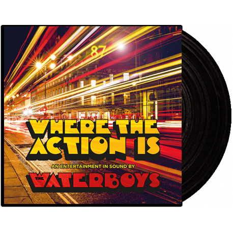 WATERBOYS - WHERE THE ACTION IS (1 LP)