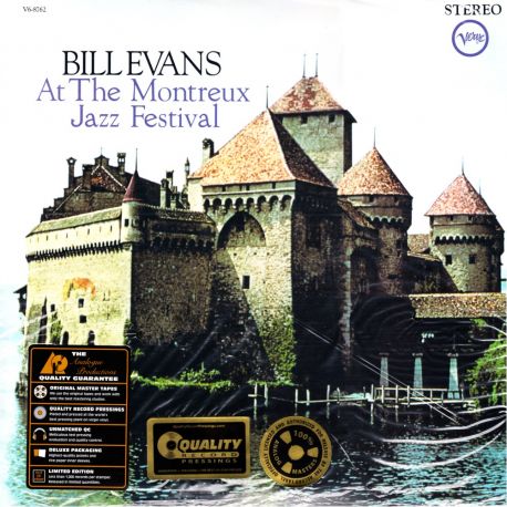 EVANS ‎BILL – AT THE MONTREUX JAZZ FESTIVAL (1 LP) - ANALOGUE PRODUCTIONS EDITION - 200 GRAM PRESSING - WYDANIE AMERYKAŃSKE