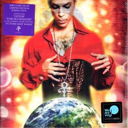 PRINCE - PLANET EARTH (1 LP) - LIMITED PURPLE VINYL EDITION - LENTICULAR FRONT SLEEVE
