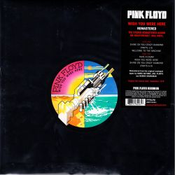 PINK FLOYD - WISH YOU WERE HERE (1 LP) - REMASTERED 180 GRAM PRESSING - WYDANIE AMERYKAŃSKIE