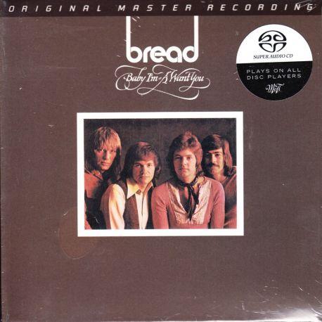 BREAD - BABY I'M-A WANT YOU (1 SACD) - LIMITED NUMBERED MFSL EDITION - WYDANIE AMERYKAŃSKIE