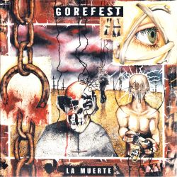 GOREFEST - LA MUERTE (2 LP) - LIMITED EDITION COLOURED SPLATTER VINYL PRESSING 