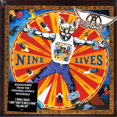 AEROSMITH ‎– NINE LIVES (2 LP)