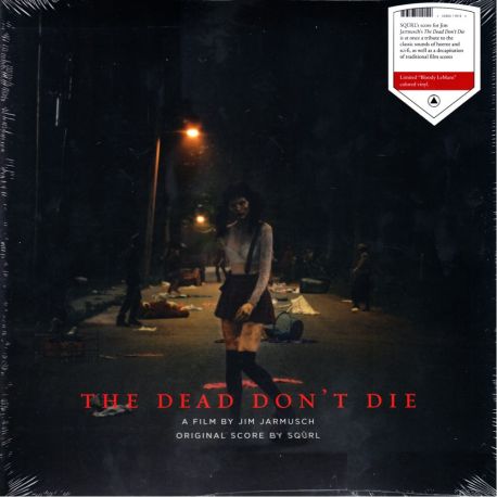 DEAD DON'T DIE [TRUPOSZE NIE UMIERAJĄ] - SQURL (JIM JARMUSCH) (1 LP) - LIMITED EDITION RED SPLATTERED VINYL PRESSING