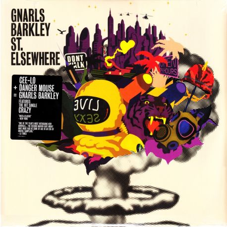 GNARLS BARKLEY - ST. ELSEWHERE (1 LP) - WYDANIE AMERYKAŃSKIE