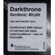 DARKTHRONE - SARDONIC WRATH (1 LP) - 180 GRAM PRESSING