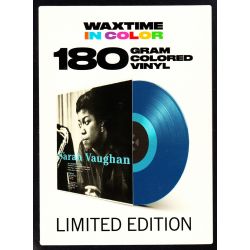 VAUGHAN, SARAH - SARAH VAUGHAN WITH CLIFFORD BROWN (1 LP) - WAX TIME COLOURED EDITION - 180 GRAM PRESSING