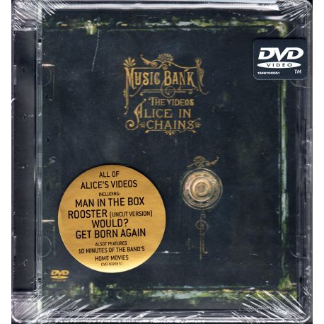 ALICE IN CHAINS - MUSIC BANK - THE VIDEOS (1 DVD) - WYDANIE AMERYKAŃSKIE
