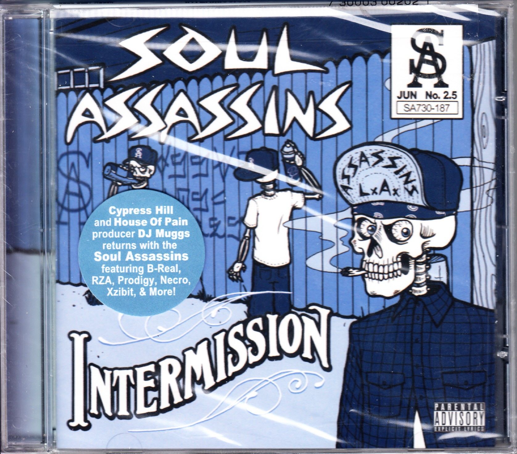 SOUL ASSASSINS - INTERMISSION [DJ MUGGS PRESENTS] (1 CD) - WYDANIE  AMERYKAŃSKIE