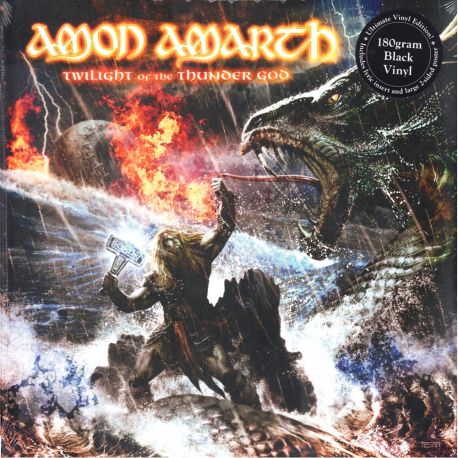 AMON AMARTH - TWILIGHT OF THE THUNDER GOD (1 LP) - 180 GRAM PRESSING