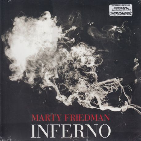 FRIEDMAN, MARTY - INFERNO (1 LP) - SMOKE-COLORED VINYL - WYDANIE AMERYKAŃSKIE