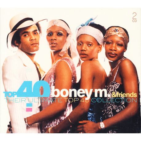 BONEY M. ‎– BONEY M. & FRIENDS: THEIR ULTIMATE TOP 40 COLLECTION (2 CD)