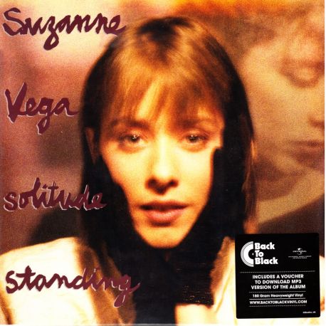 VEGA, SUZANNE - SOLITUDE STANDING (1 LP) - BACK TO BLACK EDITION - 180 GRAM PRESSING