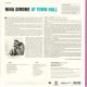 SIMONE NINA - NINA SIMONE AT TOWN HALL (1 LP) - WAXTIME IN COLOUR EDITION - 180 GRAM PRESSING