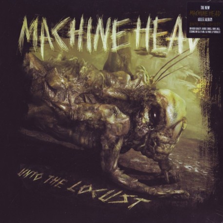 MACHINE HEAD - UNTO THE LOCUST (2LP) - 180 GRAM PRESSING - ETCHING + BOOK