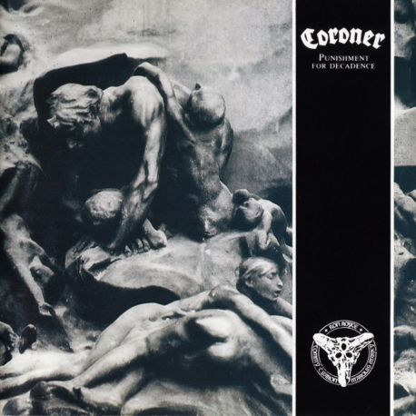 CORONER - PUNISHMENT FOR DECADENCE (1 LP) - REMASTERED VERSION