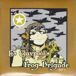 LES CLAYPOOL'S FEARLESS FLYING FROG BRIGADE - LIVE FROGS SET 1+2 (3 LP) - GREEN SPLATTER - WYDANIE AMERYKAŃSKIE