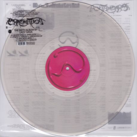 LADY GAGA - CHROMATICA (1 LP) - MILKY CLEAR VINYL