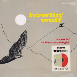 HOWLIN' WOLF ‎– MOANIN' IN THE MOONLIGHT (1 LP) - WAXTIME IN COLOUR - 180 GRAM VINYL PRESSING