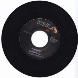 PRESLEY, ELVIS ‎– BLUE MOON / JUST BECAUSE (7" SINGLE) - WYDANIE AMERYKAŃSKIE