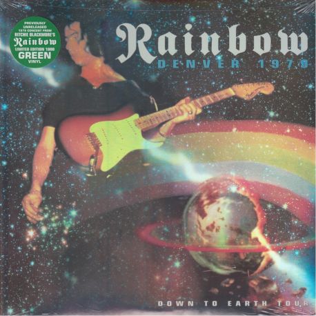 RAINBOW ‎– DENVER 1979: DOWN TO EARTH TOUR (2 LP) - LIMITED EDITION GREEN VINYL PRESSING