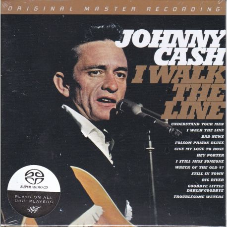 CASH, JOHNNY - I WALK THE LINE (1 SACD) - MFSL EDITION - WYDANIE AMERYKAŃSKIE