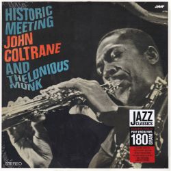 COLTRANE, JOHN AND THELONIOUS MONK - HISTORIC MEETING (1 LP) - JAZZ WAX EDITION - 180 GRAM PRESSING