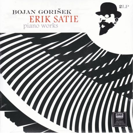 SATIE, ERIK - PIANO WORKS - BOJAN GORISEK(2 LP) - 180 GRAM PRESSING