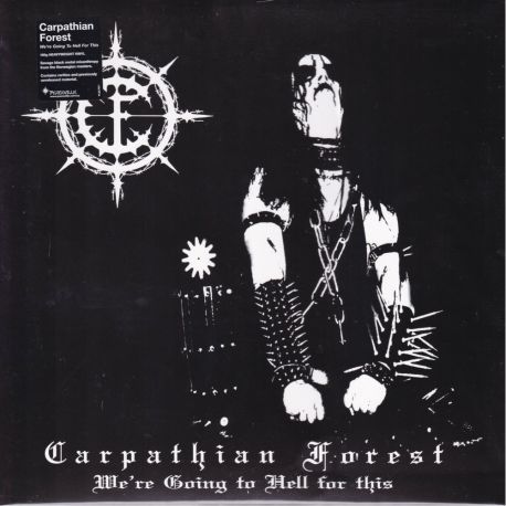 CARPATHIAN FOREST - WE'RE GOING TO HELL FOR THIS (1 LP) - 180 GRAM PRESSING 