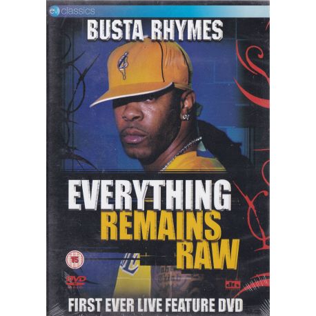 BUSTA RHYMES - EVERYTHING REMAINS RAW (1 DVD)