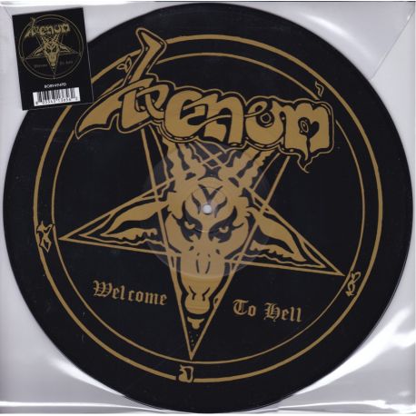 VENOM - WELCOME TO HELL (1 LP) - LIMITED EDITION PICTURE DISC