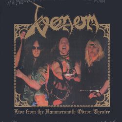 VENOM - LIVE FROM THE HAMMERSMITH ODEON THEATRE (1 LP) - LIMTED EDITION RED VINYL PRESSING