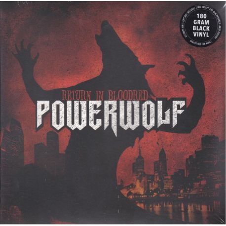 POWERWOLF - RETURN IN BLOODRED (1 LP) - 180 GRAM PRESSING