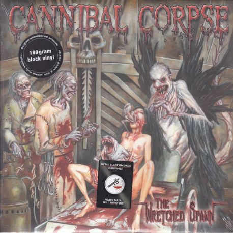 CANNIBAL CORPSE - THE WRETCHED SPAWN (1 LP) - 180 GRAM PRESSING